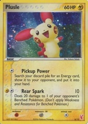 EX Trainer Kit 2 Plusle & Minun  Plusle  - Holofoil - Common