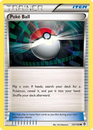 Boundaries Crossed  131 Poke Ball  - Reverse Holofoil - Common
