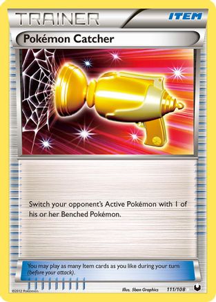 Dark Explorers  111 Pokemon Catcher (Gold)  - Holofoil - Secret Rare