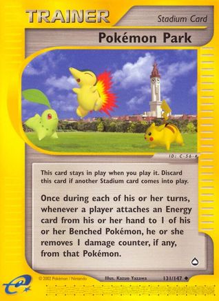 Aquapolis  131 Pokemon Park  - Uncommon