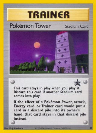 WoTC Promo  042/53 Pokemon Tower  - Promo