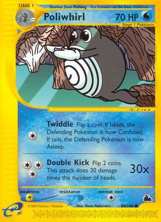 Skyridge  088 Poliwhirl  - Common