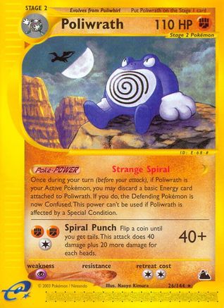 Skyridge  026 Poliwrath (26)  - Rare