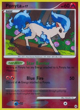 Arceus  Ponyta (Shiny)  - Reverse Holofoil - Shiny Holo Rare