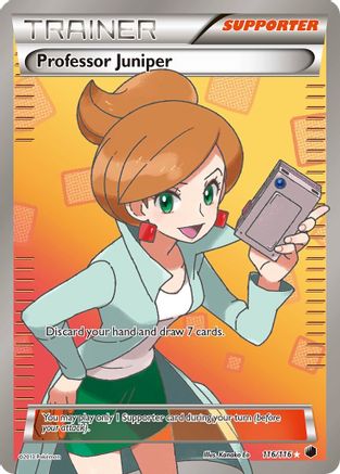 Plasma Freeze  116 Professor Juniper (116 Full Art)  - Holofoil - Ultra Rare