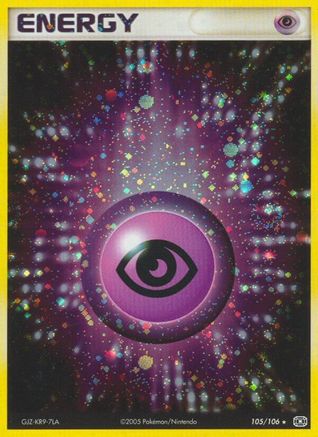Emerald  105/106 Psychic Energy  - Holo Rare