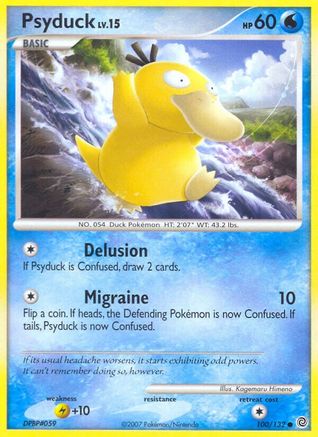 Secret Wonders  100 Psyduck  - Common