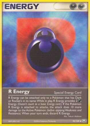 Team Rocket Returns  095 R Energy  - Uncommon