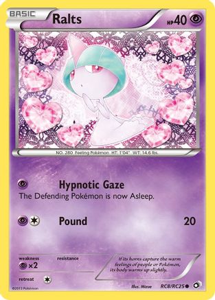 Legendary Treasures Radiant Collection  RC8/RC25 Ralts  - Holofoil - Common