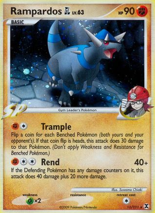 Rising Rivals  Rampardos GL  - Holofoil - Holo Rare