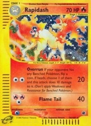 Expedition  026 Rapidash (26)  - Holofoil - Holo Rare