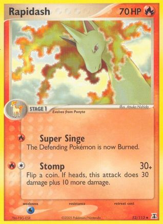 Delta Species  052 Rapidash  - Uncommon