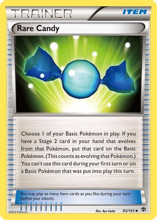 Plasma Blast  085/101 Rare Candy  - Uncommon