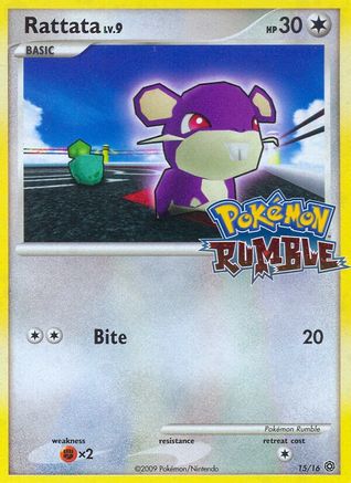 Rumble  Rattata  - Promo