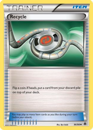 Emerging Powers  096/98 Recycle  - Reverse Holofoil - Uncommon