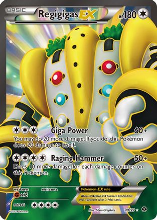 Next Destinies  099 Regigigas EX (99 Full Art)  - Holofoil - Ultra Rare