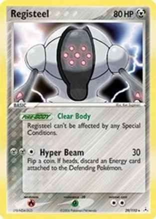 Holon Phantoms  029 Registeel  - Reverse Holofoil - Rare