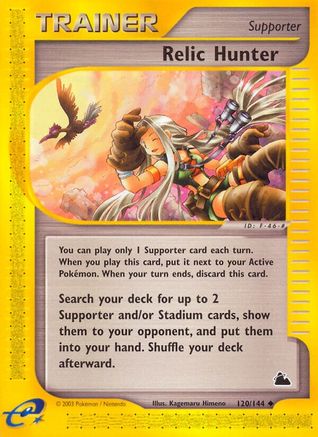 Skyridge  120 Relic Hunter  - Uncommon