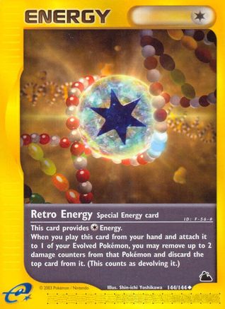 Skyridge  144 Retro Energy  - Uncommon