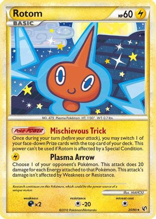 Undaunted  Rotom  - Rare