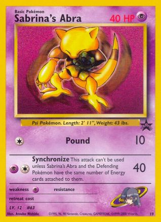 WoTC Promo  019/53 Sabrina's Abra  - Promo