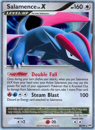 Arceus  098 Salamence Lv.X  - Holofoil - Ultra Rare