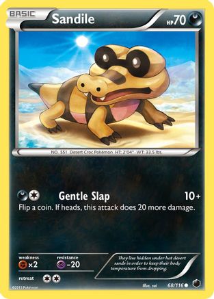 Plasma Freeze  068 Sandile  - Reverse Holofoil - Common