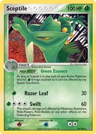 Deck Exclusives  010/106 Sceptile  - Rare