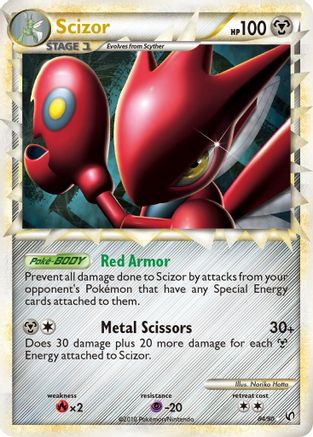 Undaunted  084/90 Scizor (Prime)  - Holofoil - Ultra Rare