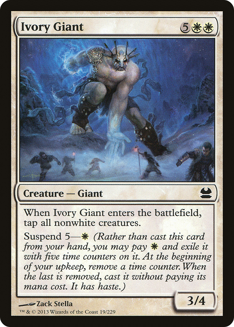 Modern Masters - (MMA-019) - Ivory Giant