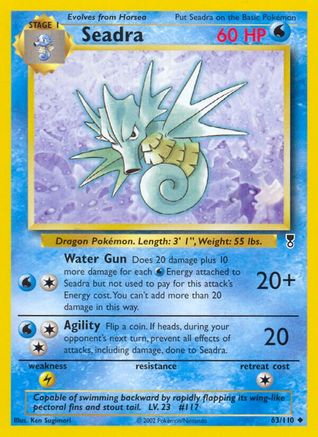 Legendary Collection  063/110 Seadra  - Uncommon