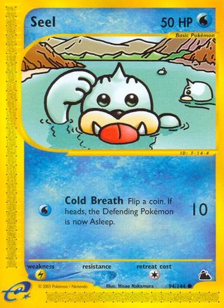 Skyridge  094 Seel (94)  - Reverse Holofoil - Common