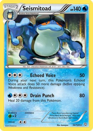 Dragons Exalted  036 Seismitoad  - Rare
