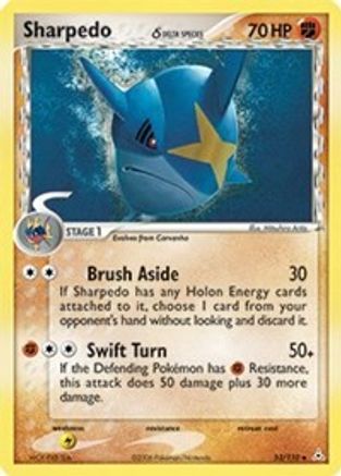 Holon Phantoms  053 Sharpedo (Delta Species)  - Reverse Holofoil - Uncommon