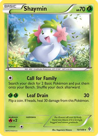Boundaries Crossed  010 Shaymin  - Rare