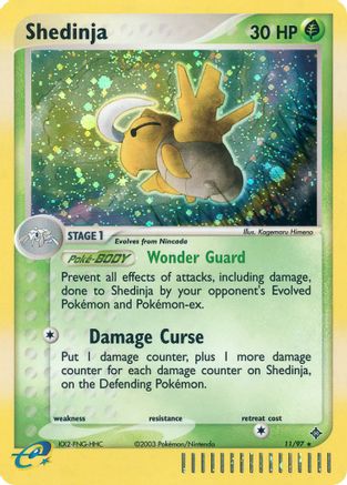 Dragon  Shedinja  - Holofoil - Holo Rare