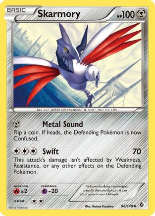 Boundaries Crossed  096 Skarmory (96)  - Uncommon