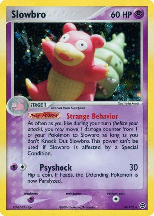 FireRed & LeafGreen  Slowbro  - Holofoil - Holo Rare
