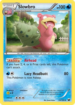 Dark Explorers  024 Slowbro  - Uncommon