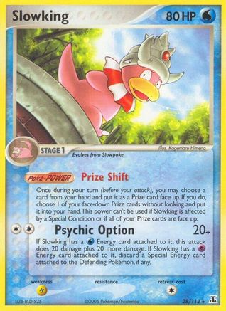 Delta Species  028 Slowking  - Reverse Holofoil - Rare