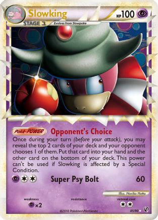 Undaunted  Slowking (Prime)  - Holofoil - Ultra Rare