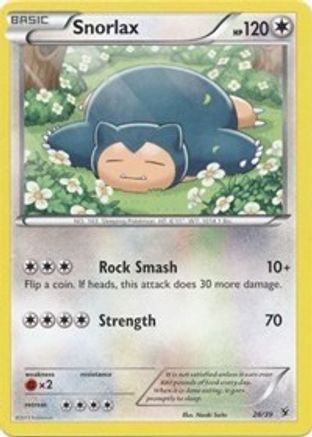 Kalos Starter Set  Snorlax  - Common