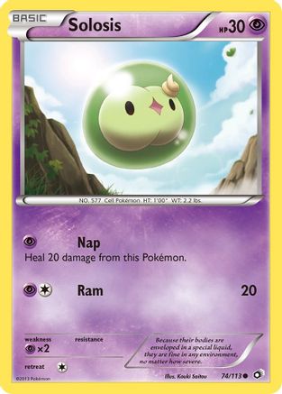 Legendary Treasures  074 Solosis (74)  - Reverse Holofoil - Common