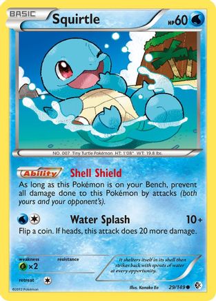 Boundaries Crossed  029/149 Squirtle  - Common