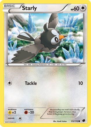 Plasma Freeze  095 Starly  - Common