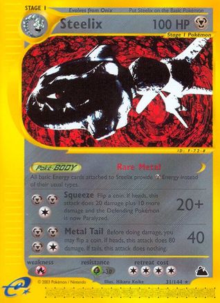 Skyridge  031 Steelix (31)  - Reverse Holofoil - Rare