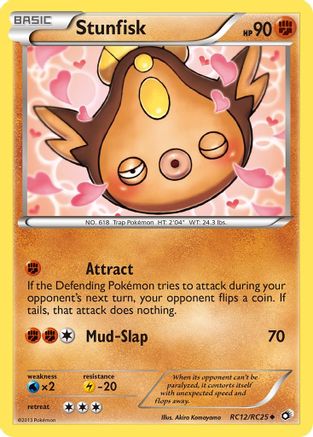 Legendary Treasures Radiant Collection  RC12/RC25 Stunfisk  - Holofoil - Uncommon
