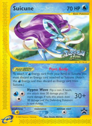 WoTC Promo  053/53 Suicune  - Promo