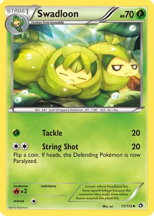 Legendary Treasures  011 Swadloon  - Uncommon