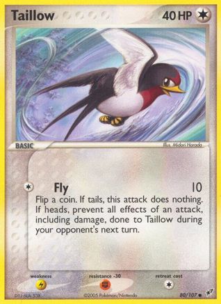 Deoxys  080 Taillow  - Common